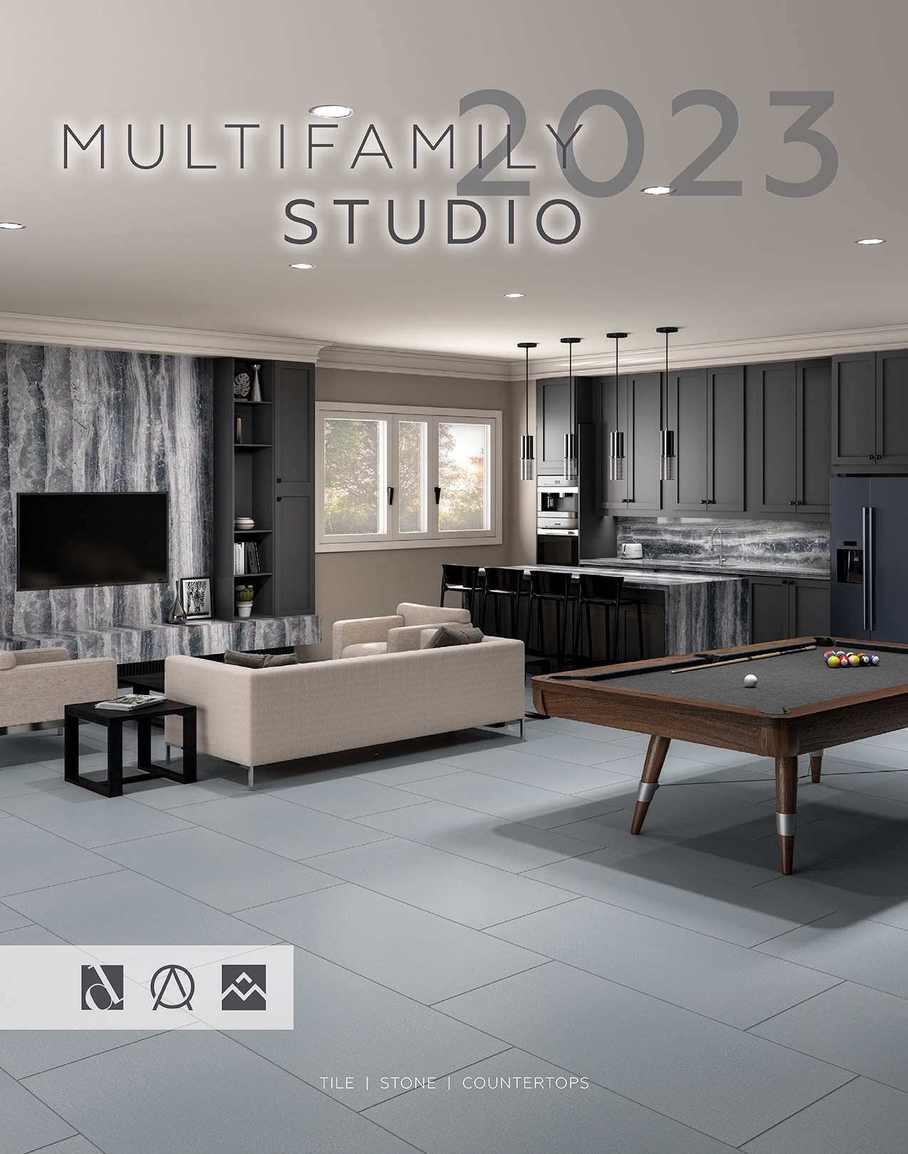 Builder Studio 2023 - Multifamily Studio Tile, Stone, Countertops